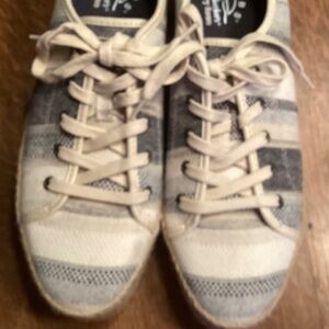 Bobs Sesame Espadrille Striped Sneakers